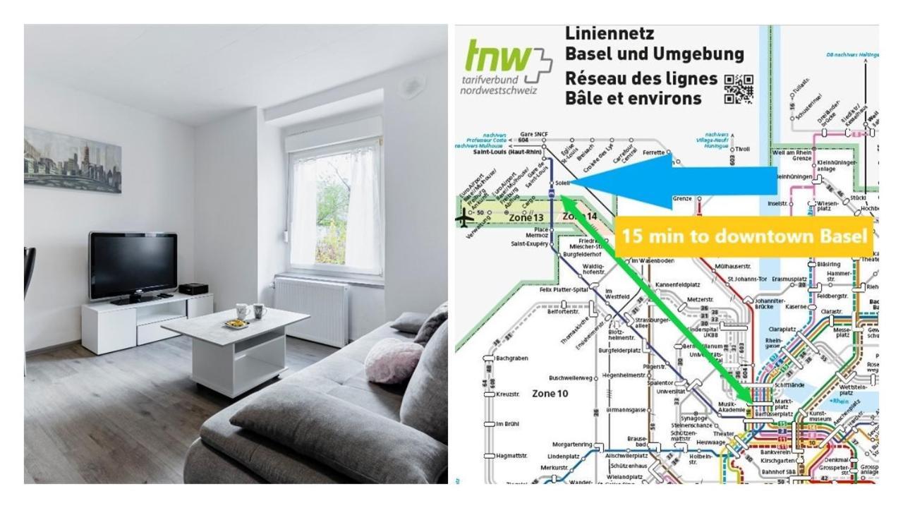 Comfort Stay Basel Airport 2A46 Сен-Луи Экстерьер фото